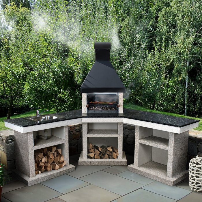 Барбекю Stimlex Tiana+стол XL