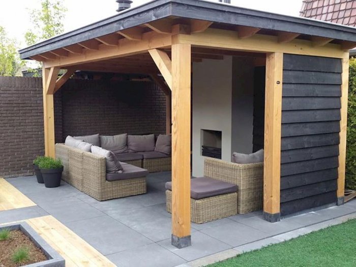 Летняя кухня на даче