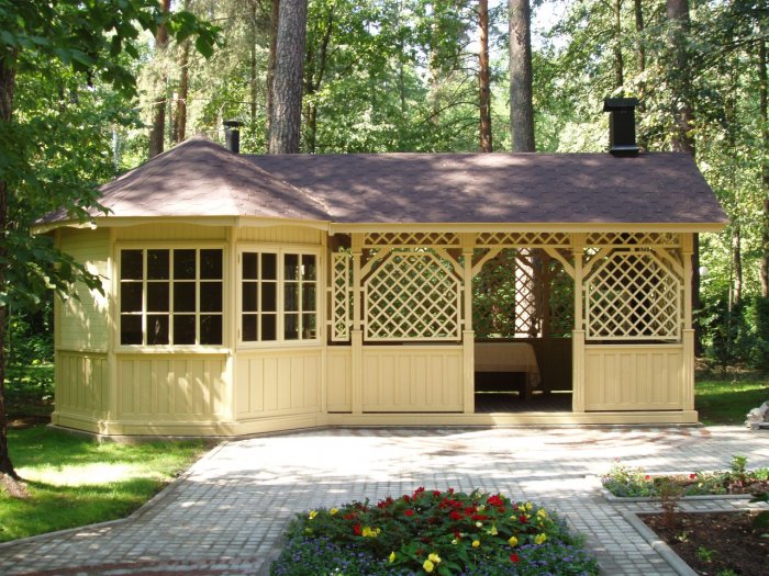 Оазис-Строй беседки