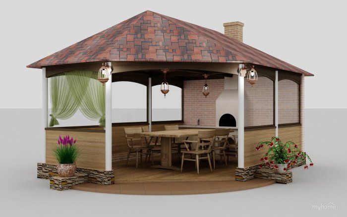 Беседка Сандра