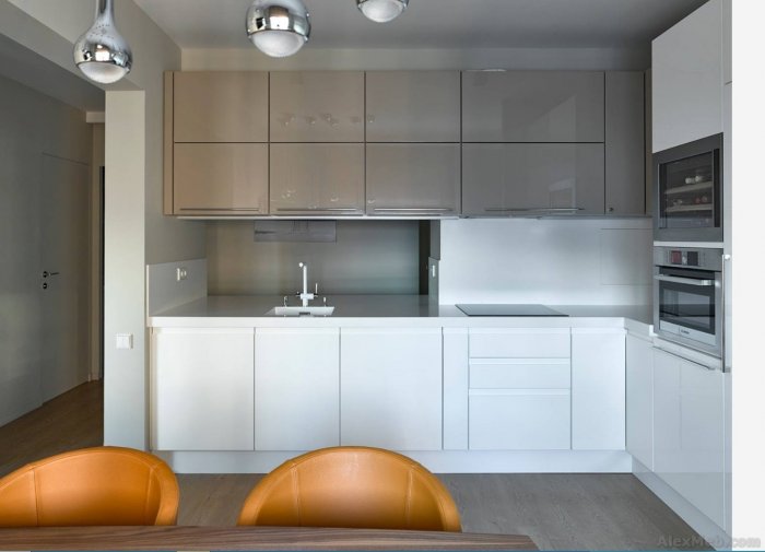 Верхние шкафы для кухни до потолка