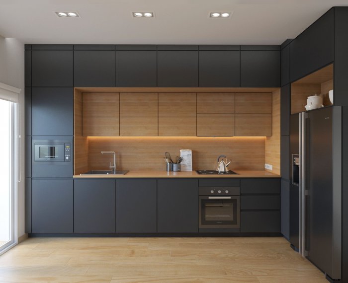 Матовая кухня