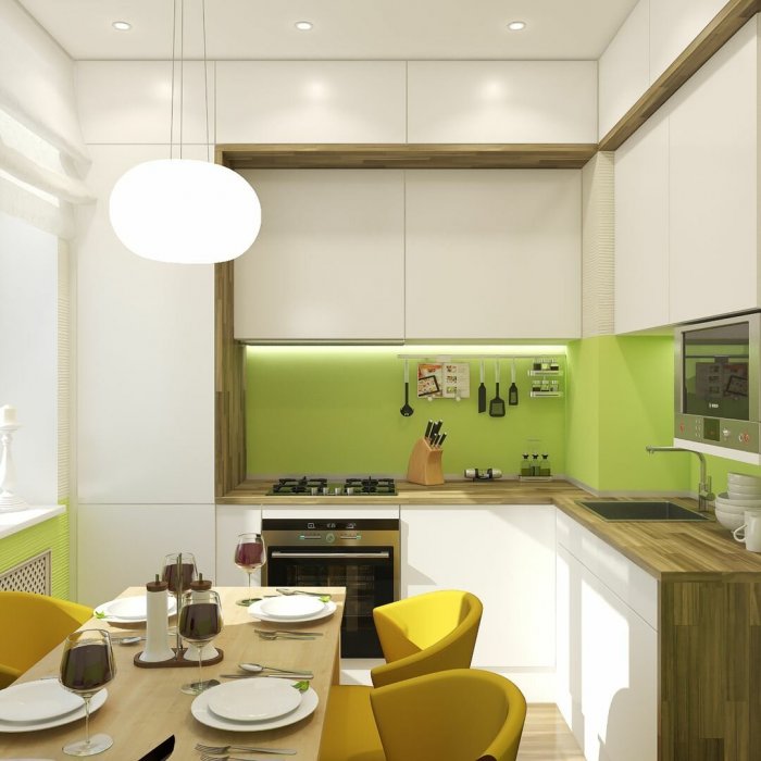 Кухонный гарнитур под потолок