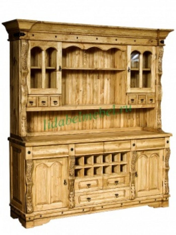 Буфет «Викинг 05/01 gl» из массива сосны