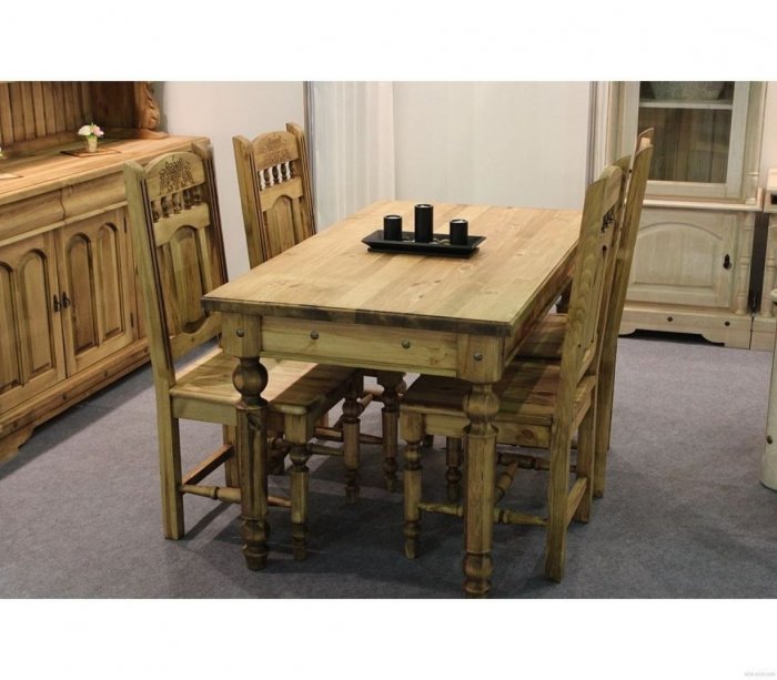 Стол обеденный Викинг gl-05 браш