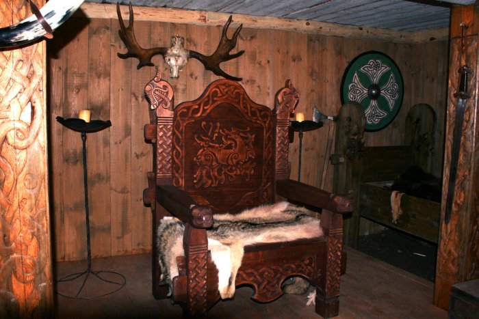 Интерьер викингов