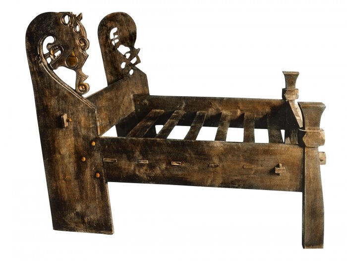 Кровать в стиле викингов