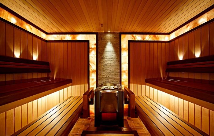 Отделка парной