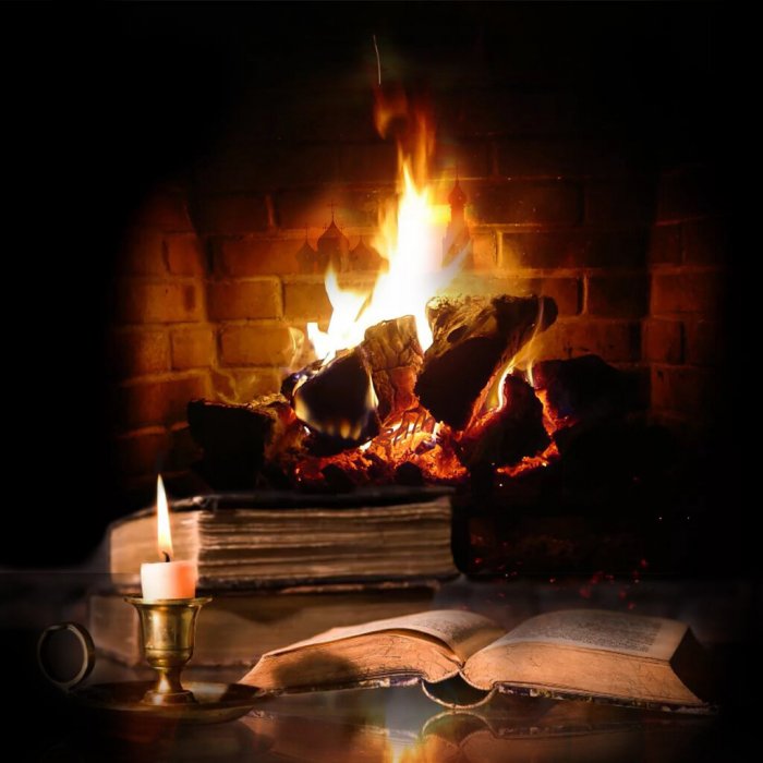 Вечер у камина