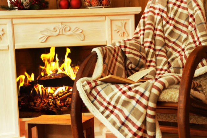 Уютный камин