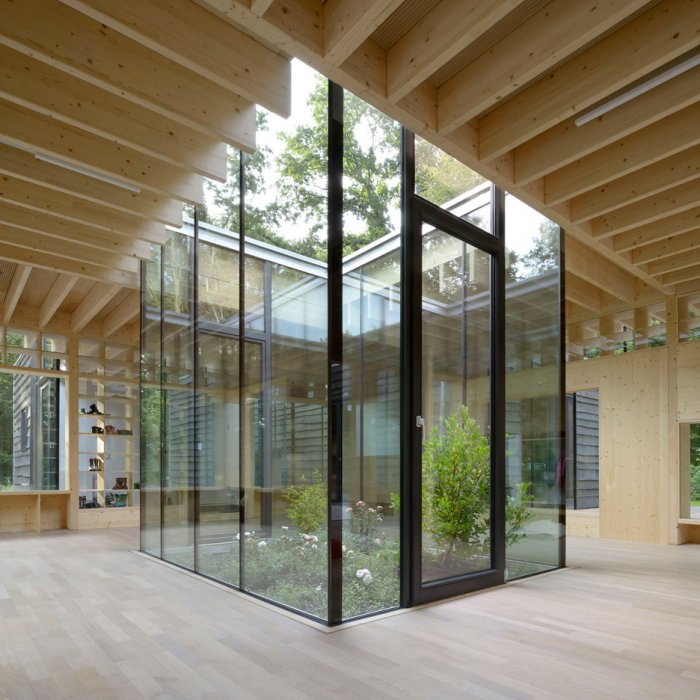 Дом с атриумом