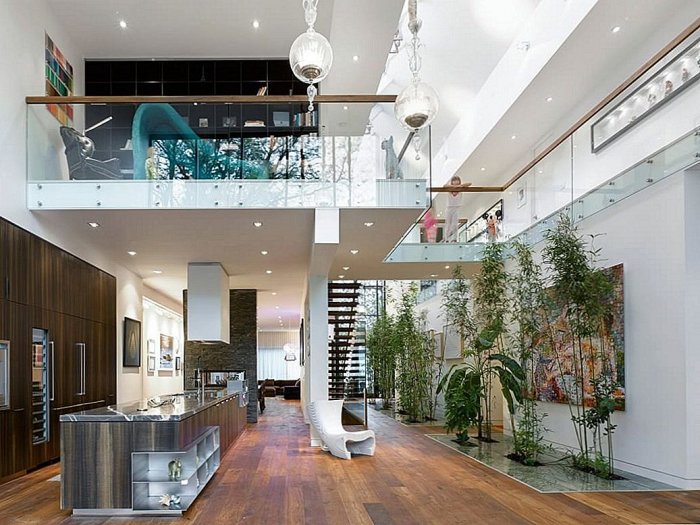 Дом с атриумом