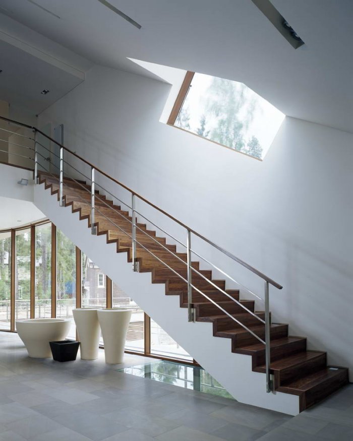 Атриум в загородном доме