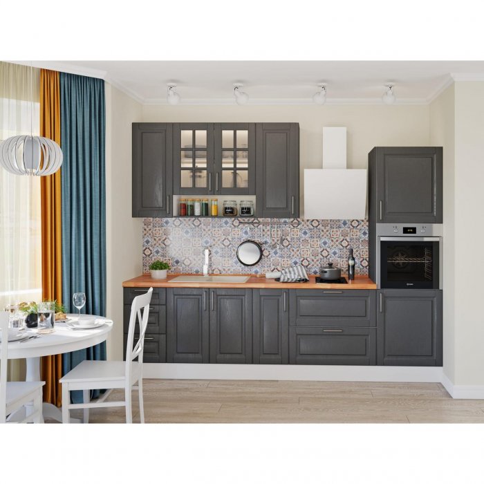 Кухня Леда белая Леруа Мерлен