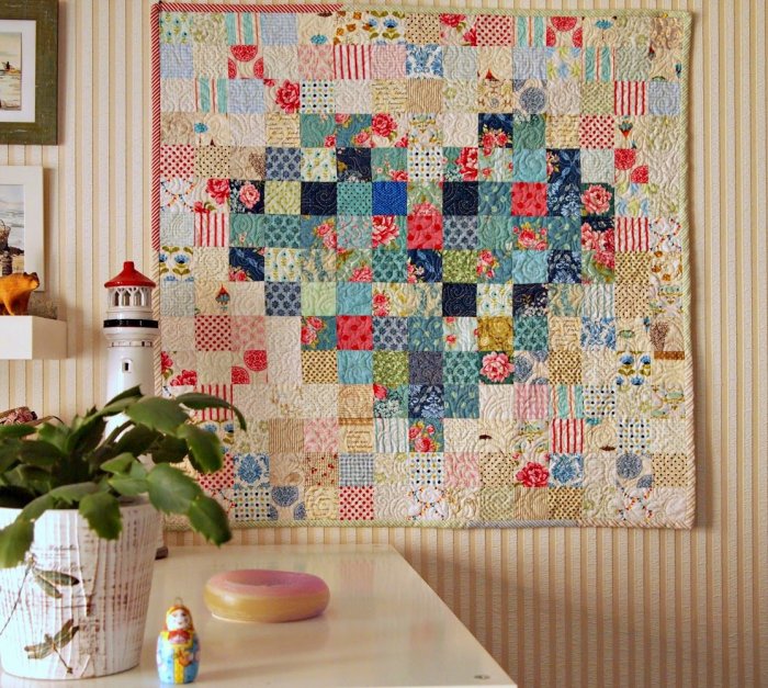 Лоскутная техника в интерьере