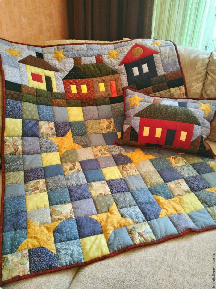 Лоскутное одеяло пинтерес
