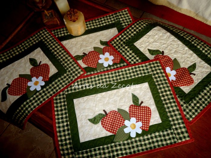 Салфетка из Лоскутов ткани