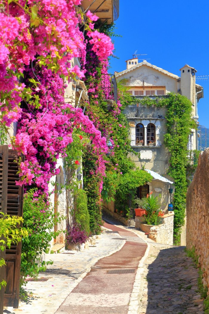 Улочки цветущие Турция Средиземноморье