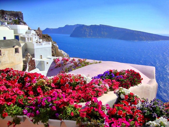 Санторини Греция Санторини