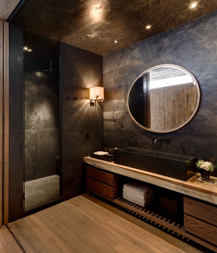 Венецианская штукатурка в стиле лофт