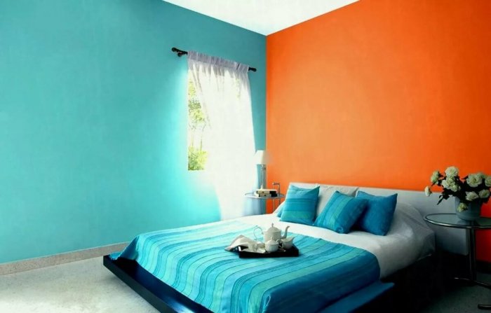 Окрашенные стены