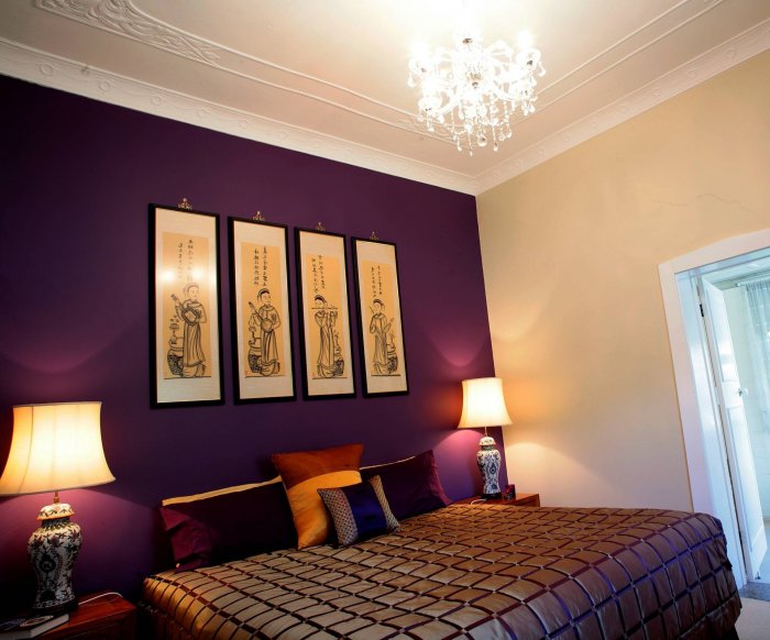 Цвет краски для спальни