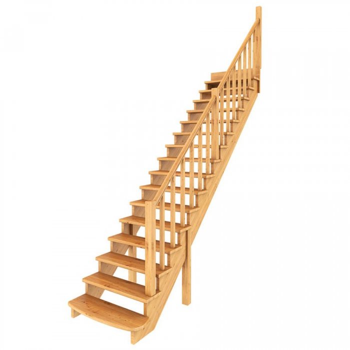 Лестница лс-10у сосна