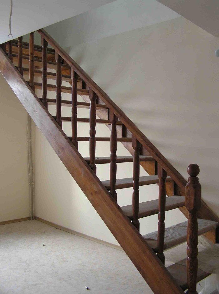 Лестница двухмаршевая 180