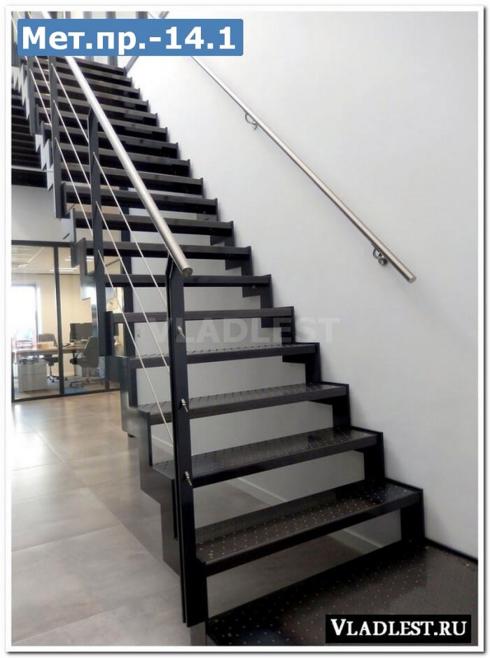 Модульная лестница спринт (c поворотом на 180 градусов)