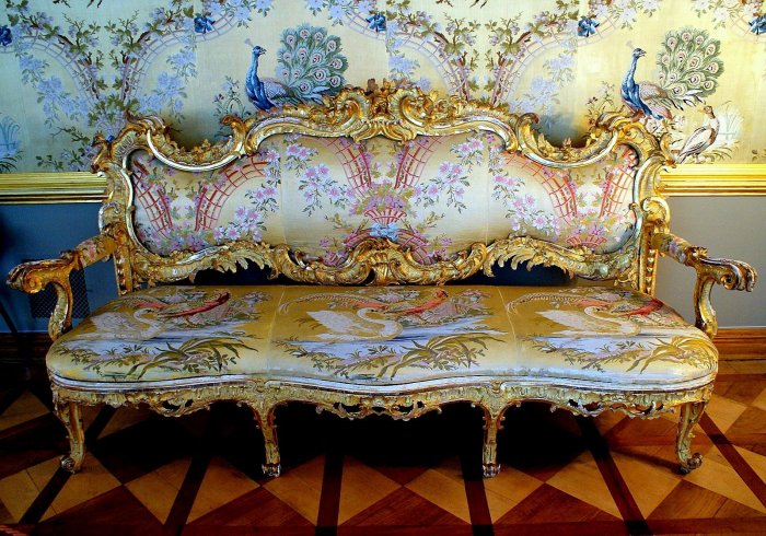 Мебель в стиле рококо 18 век Франция