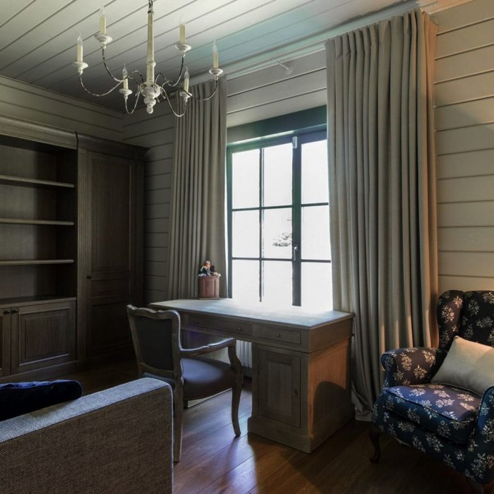 Имитация бруса стена