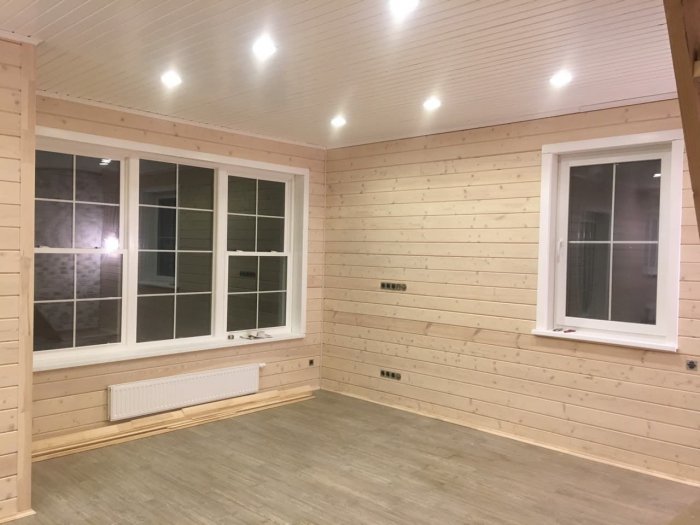 Имитатор бруса для внутренней отделки