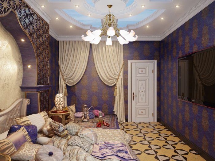 Потолок в турецком стиле