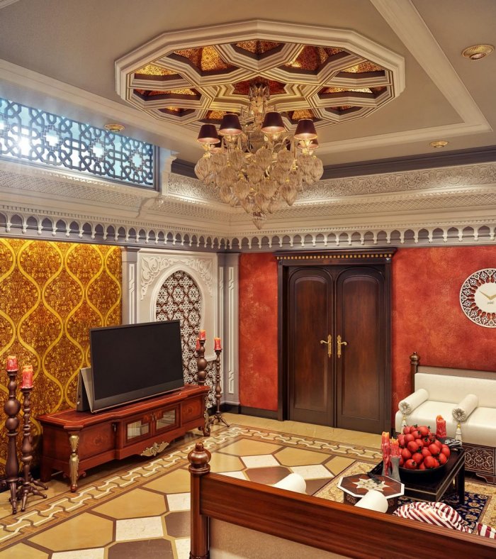 Гостиная в узбекском стиле