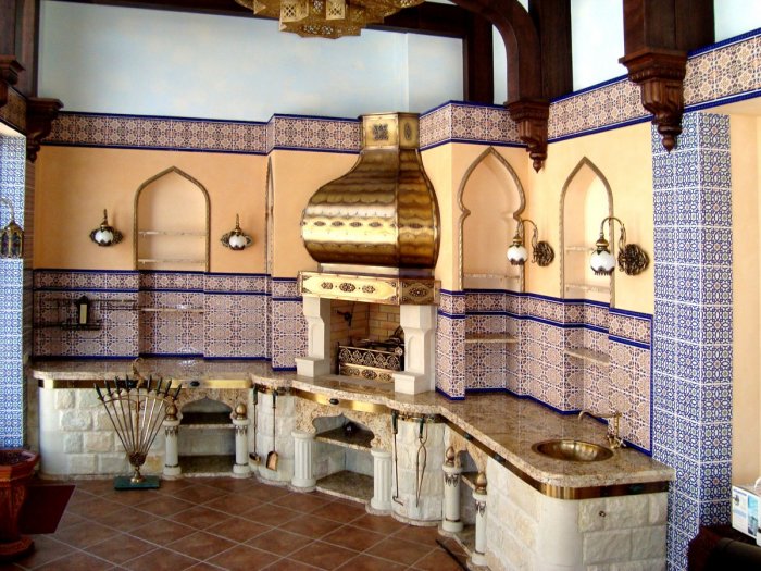 Кухни в Восточном арабском стиле