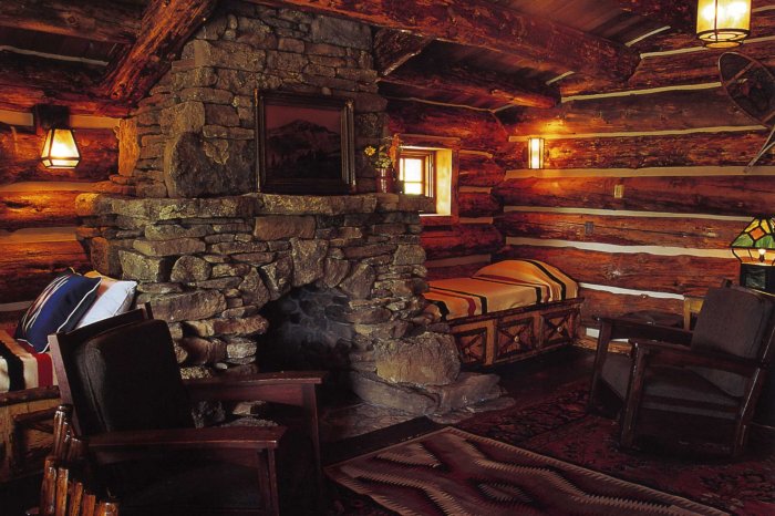 Домик в охотничьем стиле