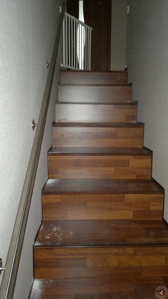 Лестница под линолеум