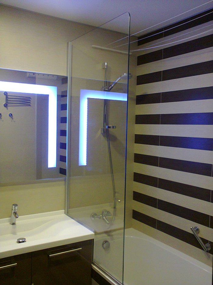 Перегородка в ванную