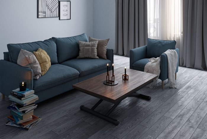 Ламинат SPC Aquamax дуб Мадейра 60621