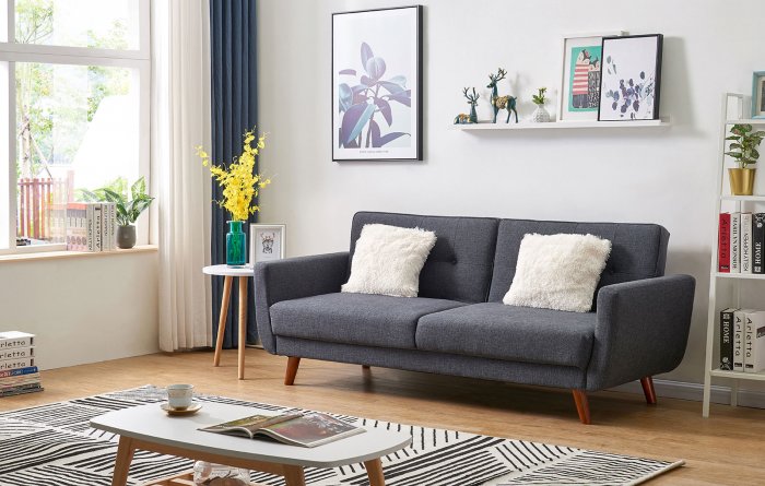 Shaggy grafit диван