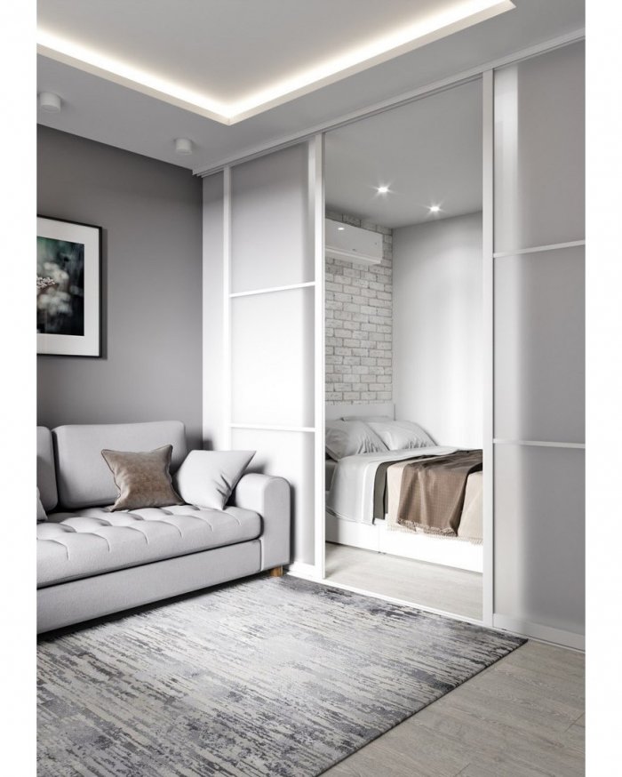 Однушка с нишей