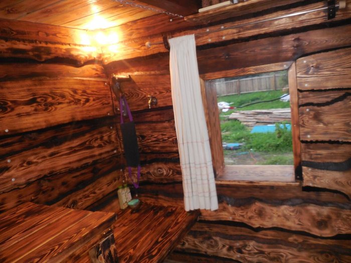 Отделка стен горбылем