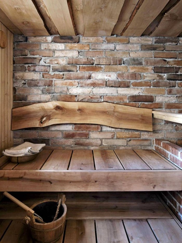 Необрезная доска в интерьере