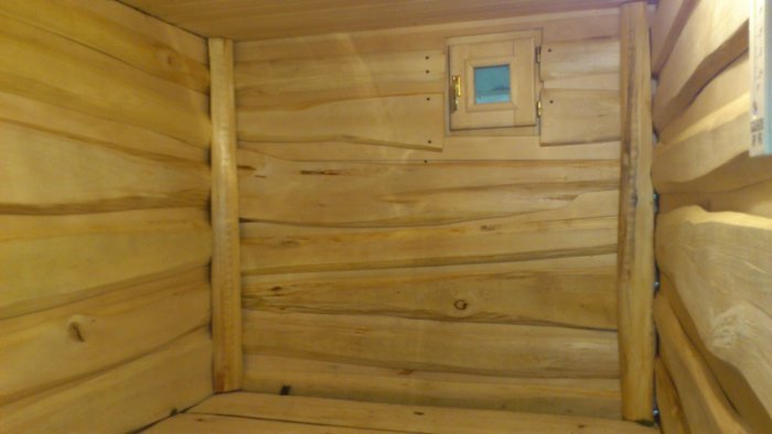 Необрезная липа в парилке