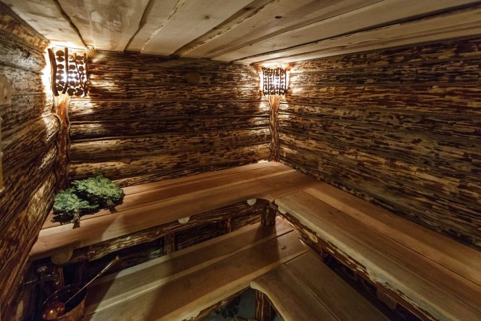 Отделка стен горбылем