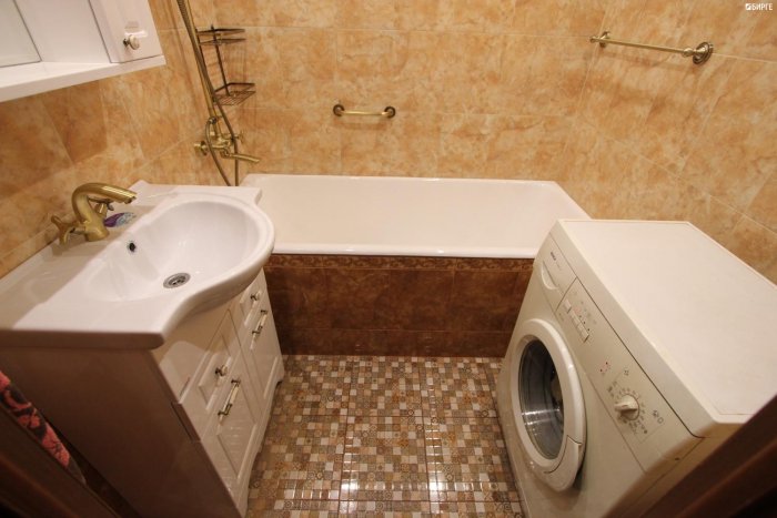 Раздельный санузел туалет ванная