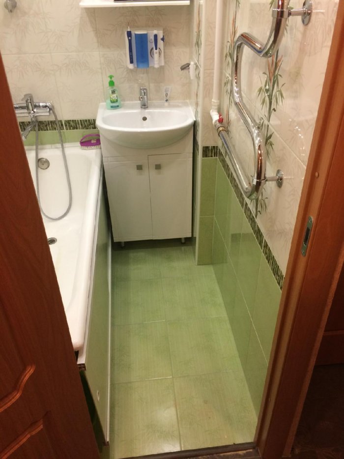Санузел в хрущевке