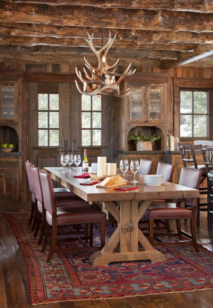Охотничий стиль в интерьере