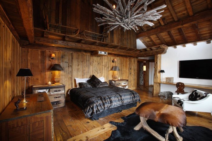 Интерьер в стиле Шале