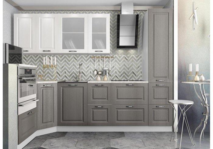 Кухня капри угловая ДСВ